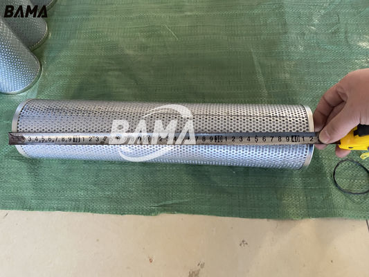 Hoogdrukfilterelement voor een hydraulisch station P9600D16N25 met glasvezelcomponent