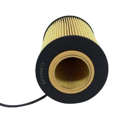 Truck oil filter element RE509672 Glazenvezel kerncomponenten voor bedrijfsvoertuigen