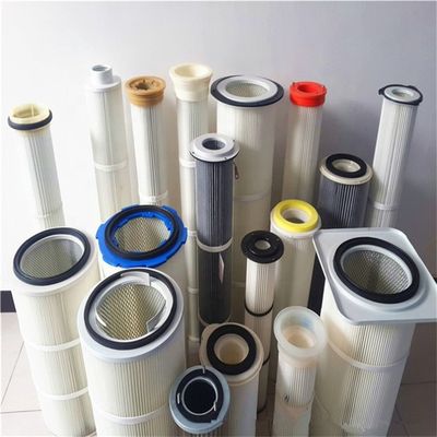 Filterpatroon met zes oren voor het snel verwijderen van stof voor zandblaasmachines en poedercoatings