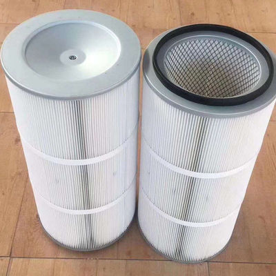 Filterpatroon met zes oren voor het snel verwijderen van stof voor zandblaasmachines en poedercoatings