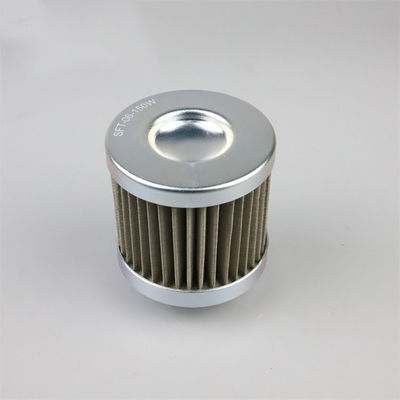 Geprezen staalfilter medium SFT-06-150W Hydraulisch oliezuigfilter voor filtratie