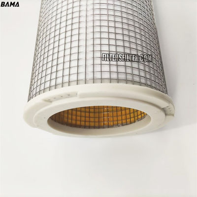 Bouwmaterialen winkels C380-85 Precisie luchtfilter met glasvezel kerncomponenten